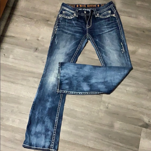 Boot Cut Rock Revival Jeans - Picture 4 of 5
